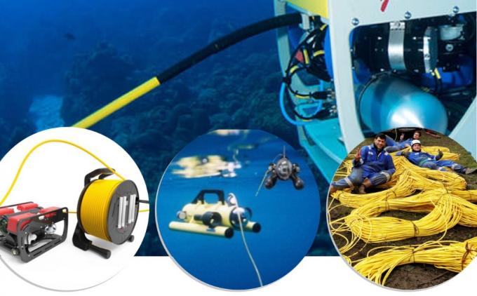 Cable umbilical Rov híbrido para transmisión de energía y señal Rov 0