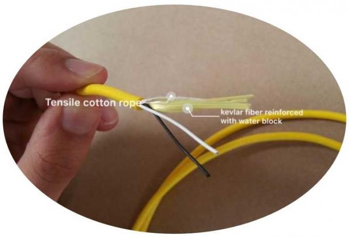 Cable umbilical Rov híbrido para transmisión de energía y señal Rov 9