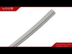 Cable de cable de alimentación de caucho flexible semiconductor de núcleo 2 plano con cobre enlatado LK-S22