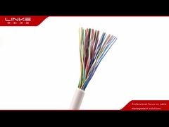 Cables eléctricos de señal de potencia de 18AWG 300V aislados de PVC y resistentes al fuego UL1185