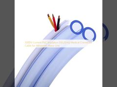 Cable de conector médico de aislamiento de PVC de corriente de 3000V EEG/Emg para línea de onda ultrasónica