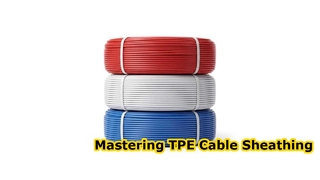 Explicación del proceso de revestimiento de TPE para cables multinúcleo