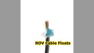 Cable flotante ROV Linke resistente al agua y duradero