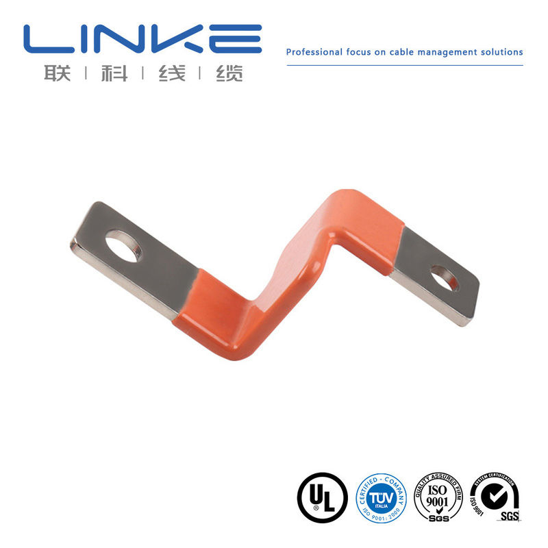 Cables aislados personalizados y flexibles de barras planas de cobre para cargador de baterías de vehículos eléctricos