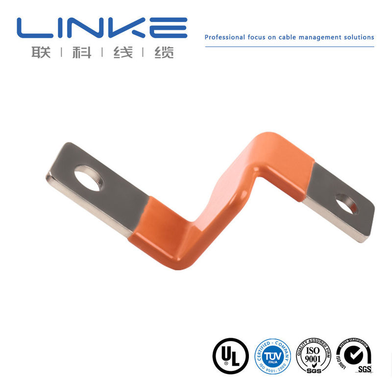 Cables aislados personalizados y flexibles de barras planas de cobre para cargador de baterías de vehículos eléctricos