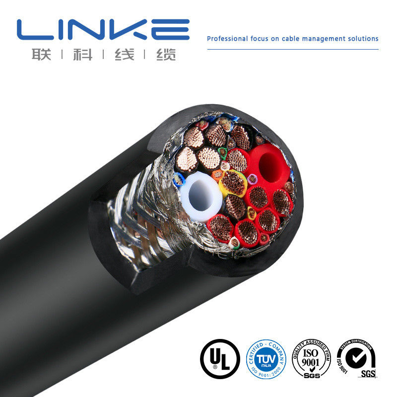 Cable eléctrico de silicona aislada multicore de alto voltaje para energía verde certificado TUV UL