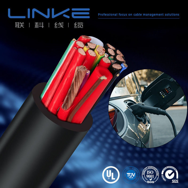 Cable eléctrico de silicona aislada multicore de alto voltaje para energía verde certificado TUV UL