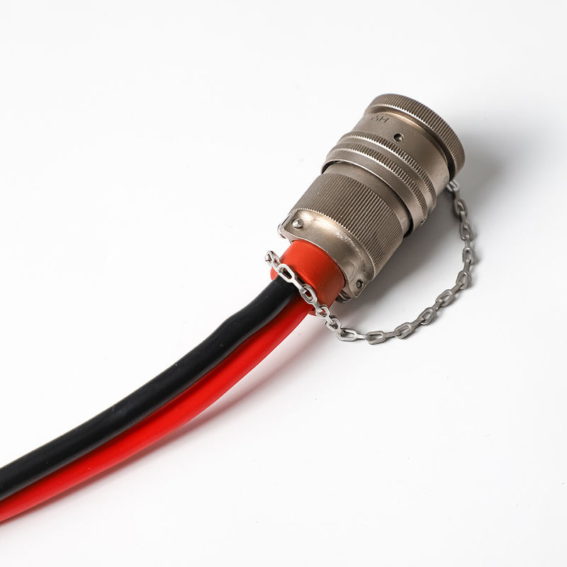 1200 AMP Silicona chaqueta EV cable de carga con tipo de enchufe personalizado para el montaje de carga de vehículos eléctricos