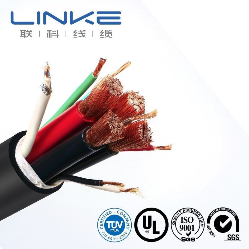 Cable de carga de vehículos eléctricos de extensión tipo 1 de tres fases 50A 80A con conectores de cobre enlatados