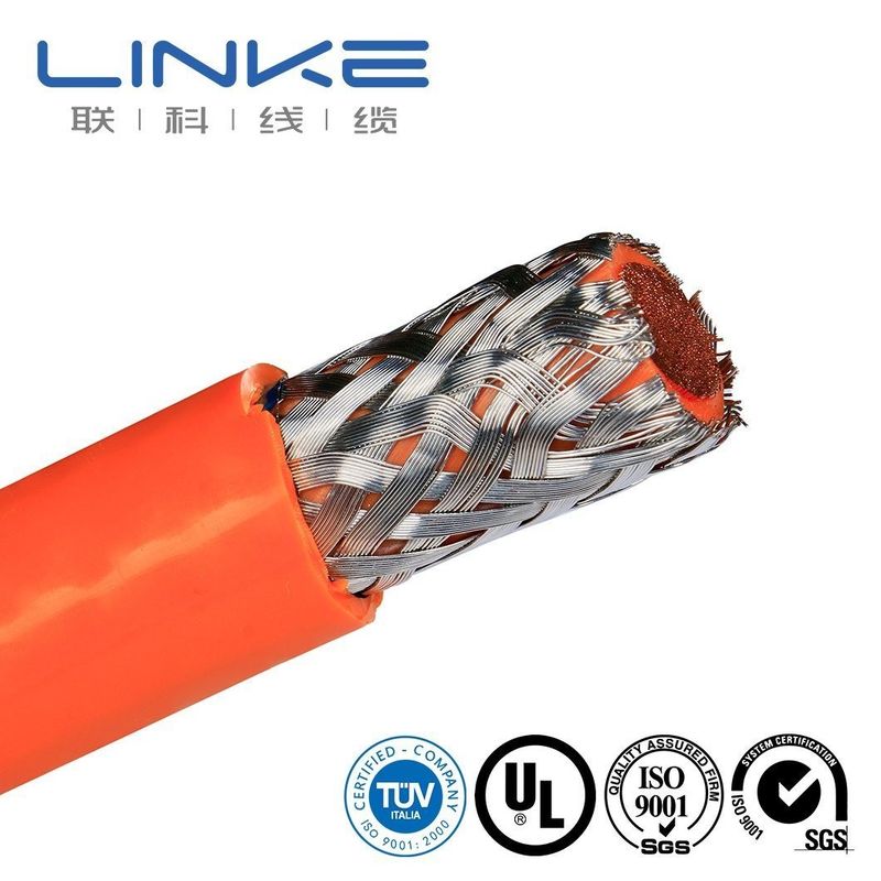 Cable de carga de vehículos eléctricos de extensión tipo 1 de tres fases 50A 80A con conectores de cobre enlatados