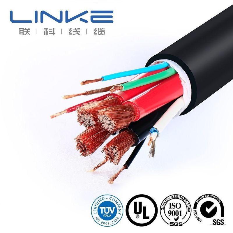 105 grados AC 300/500V Conductor de cobre desnudo de aislamiento de silicona Cable de cargador EV para conexión de automóviles inteligentes