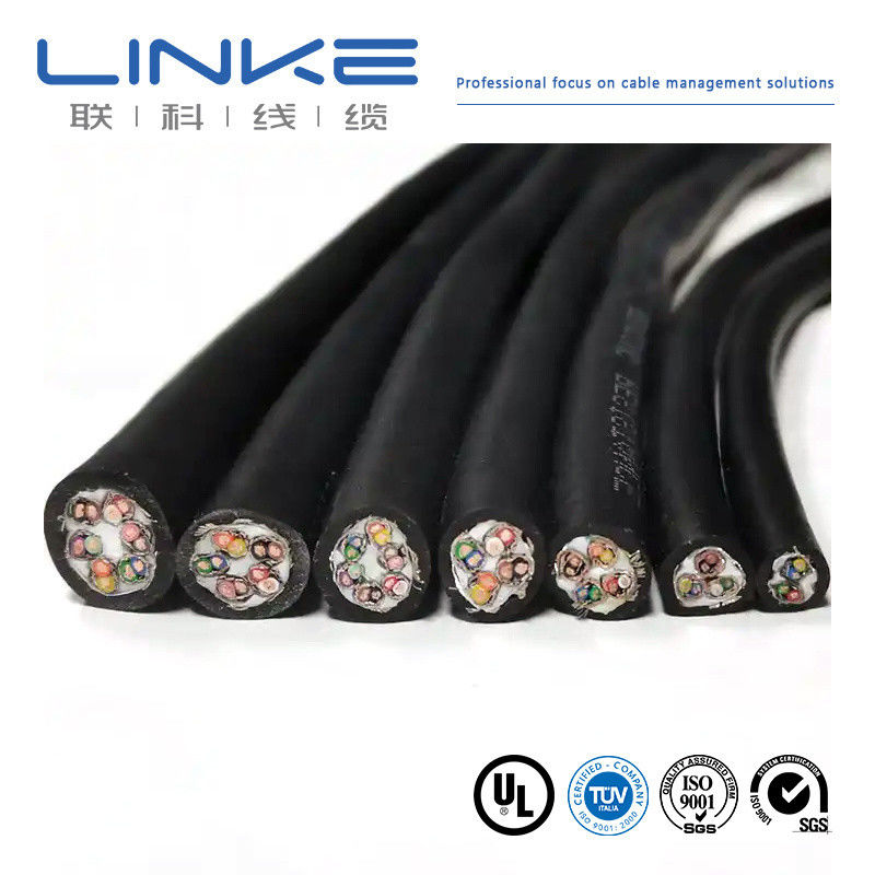 3034/0.20 Estructura Cable de alimentación flexible de núcleo múltiple Cable eléctrico para un mantenimiento fácil