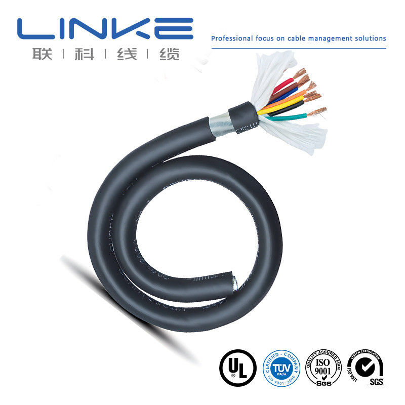 3034/0.20 Estructura Cable de alimentación flexible de núcleo múltiple Cable eléctrico para un mantenimiento fácil