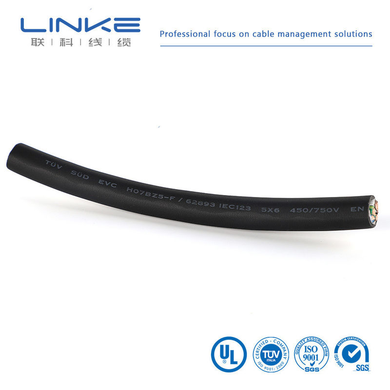 Cable de carga EV personalizable con voltaje nominal de 600V~1000V para aplicación subterránea