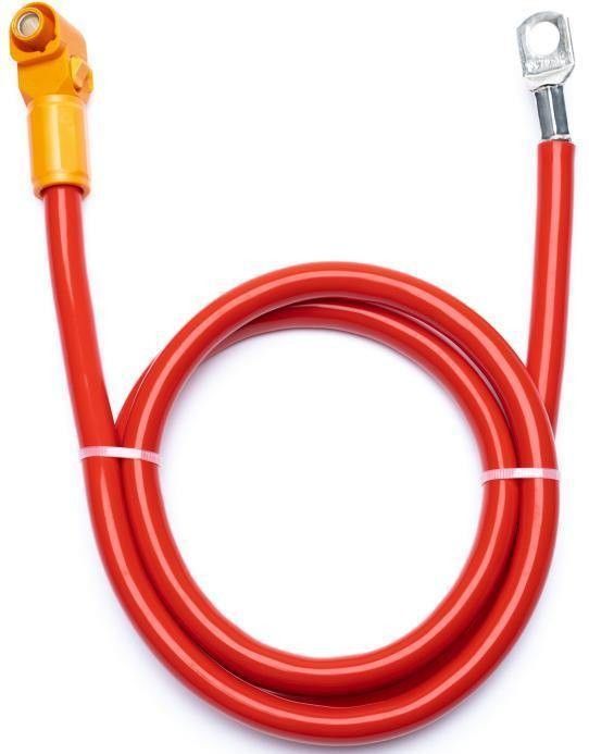 Cables de alto voltaje de silicona con vendaje de tubería de PVC y cable de carga de EV de núcleo de cobre