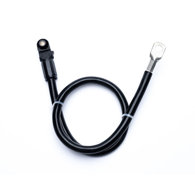 Cables de alto voltaje de silicona con vendaje de tubería de PVC y cable de carga de EV de núcleo de cobre