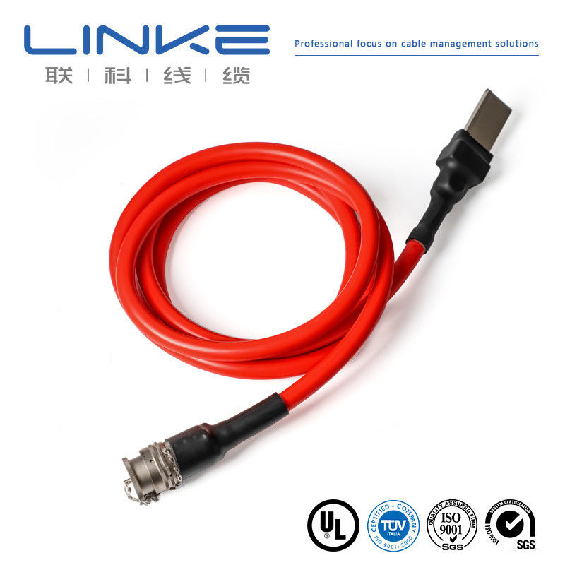 Resistencia a altas temperaturas Arnés de cable de silicona suave para solicitud personalizada Arnés de cable de silicona flexible