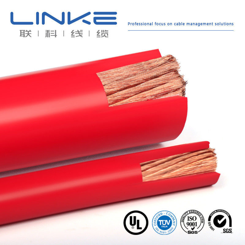 Cable de cobre aislado de silicona de alta flexibilidad resistente al desgaste con voltaje nominal de 300 V para instalaciones eléctricas