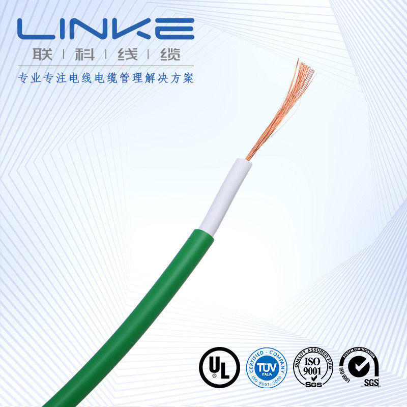 Cables aislados de doble capa de caucho de silicona con un solo núcleo Cables de control industrial Cables de cobre enlatados