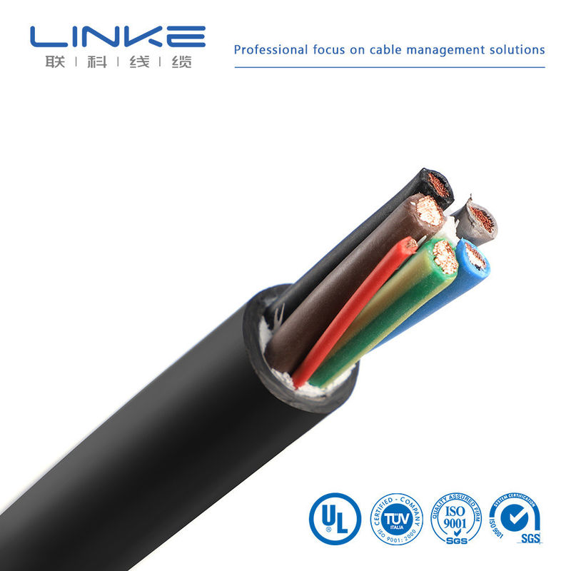 Cables de ascensor de núcleo de colores o codificados personalizados para instalaciones de almacenamiento Cables de ascensor duraderos Cables de ascensor industriales