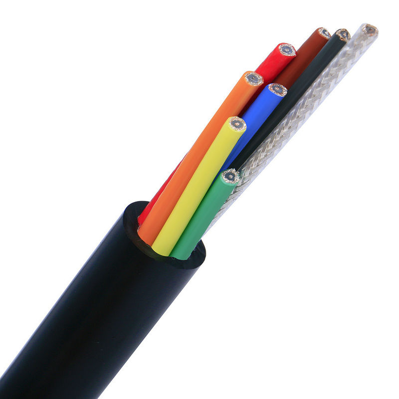 Cables de ascensor de núcleo de colores o codificados personalizados para instalaciones de almacenamiento Cables de ascensor duraderos Cables de ascensor industriales
