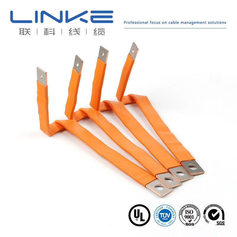 Barras de bus de cobre planas y flexibles para enchufes de gabinetes de distribución Tipo IEC 62196-2 Tipo 2
