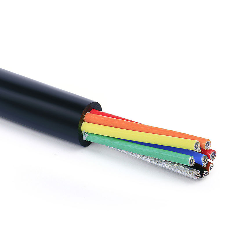 Cable de energía de elevador de viaje PVC aislado de núcleo múltiple Cable de cable eléctrico de cable de elevador blindado