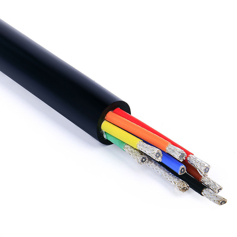 Cable de energía de elevador de viaje PVC aislado de núcleo múltiple Cable de cable eléctrico de cable de elevador blindado