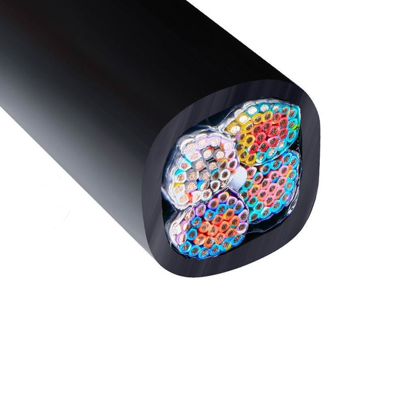 Cable eléctrico automotriz de cobre enlatado de 110 núcleos de 300 V para cableado interno y externo del vehículo UL2464