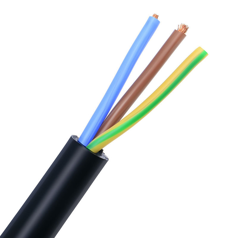 RS PRO 3 núcleo x 0,75 mm2 ((PCW de clase 5), aislado en PVC, revestido con revestimiento de PVC, 300/300V, H03VV-F.