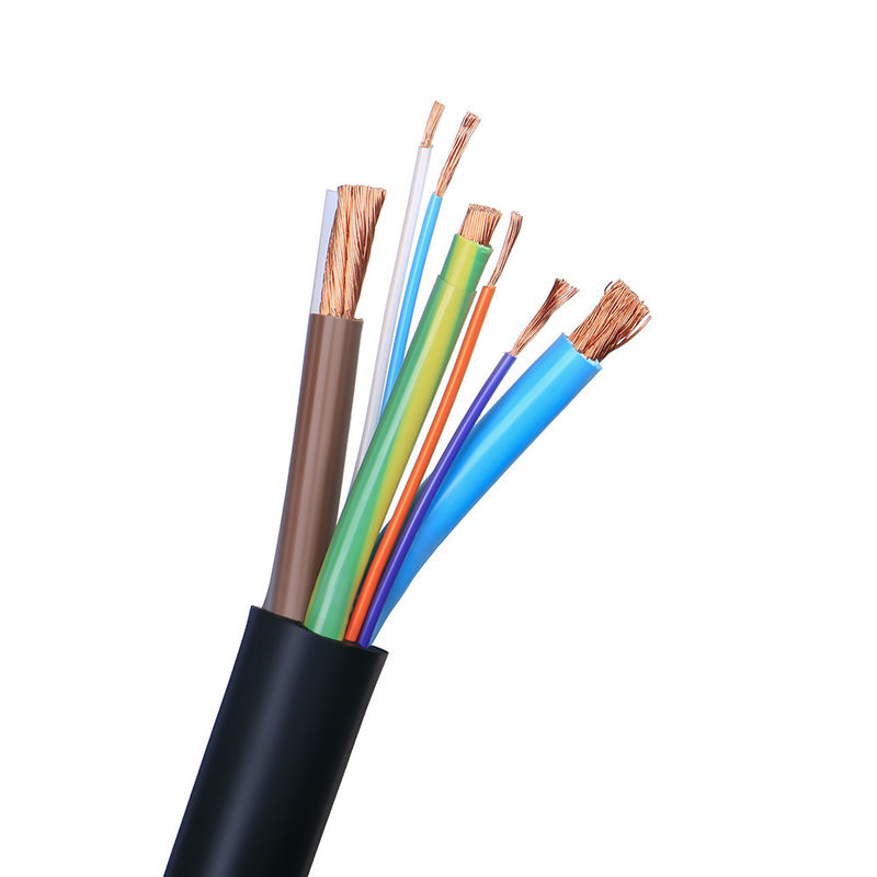 RS PRO 3 núcleo x 0,75 mm2 ((PCW de clase 5), aislado en PVC, revestido con revestimiento de PVC, 300/300V, H03VV-F.
