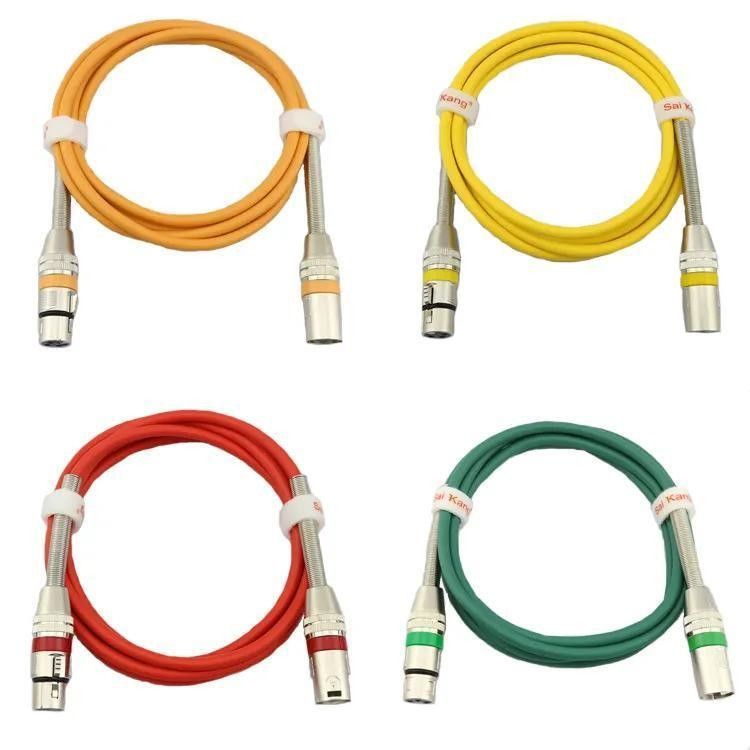 Cable XLR de Longitud Personalizable con Alta Calidad de Sonido y Cable de Cobre Desnudo para Audio Profesional