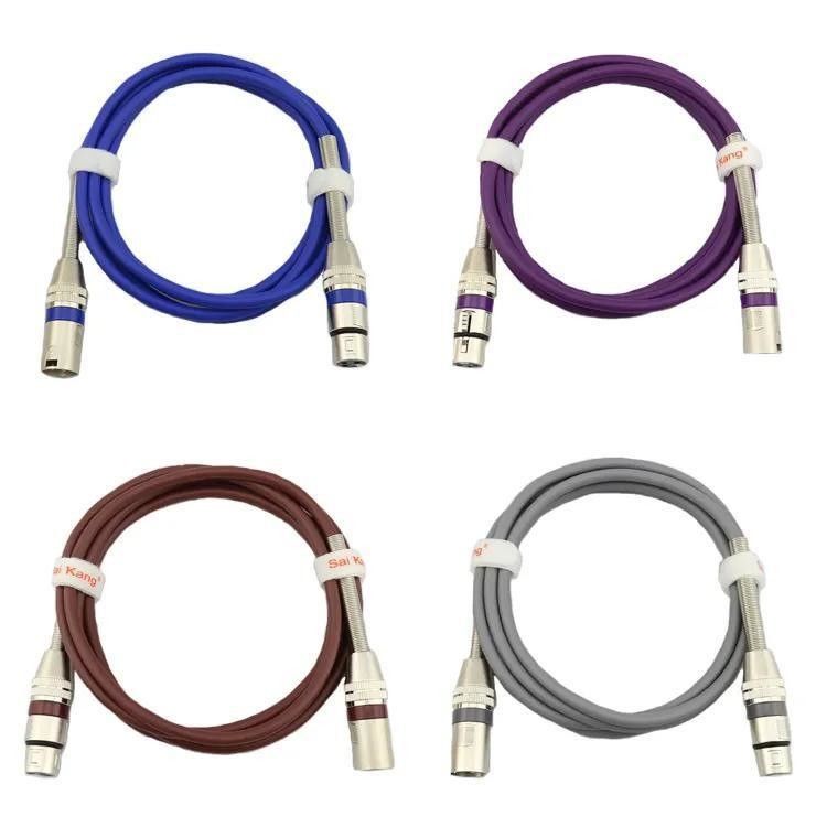 Cable XLR de Longitud Personalizable con Alta Calidad de Sonido y Cable de Cobre Desnudo para Audio Profesional