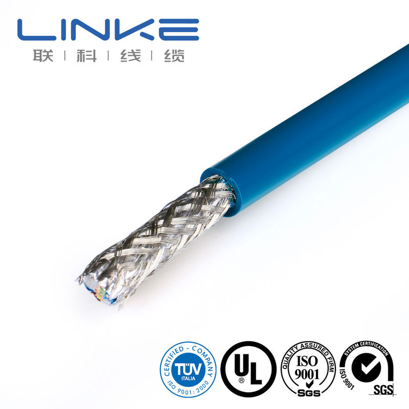 Cables de aislamiento de caucho de silicona en baja tensión para el sistema automático Txl Gpt Hdt Flexible para robots industriales