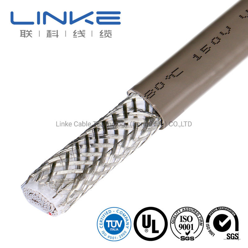 Cable eléctrico UL plano con materiales de vendaje de tuberías de PVC y 50 núcleos 28AWG
