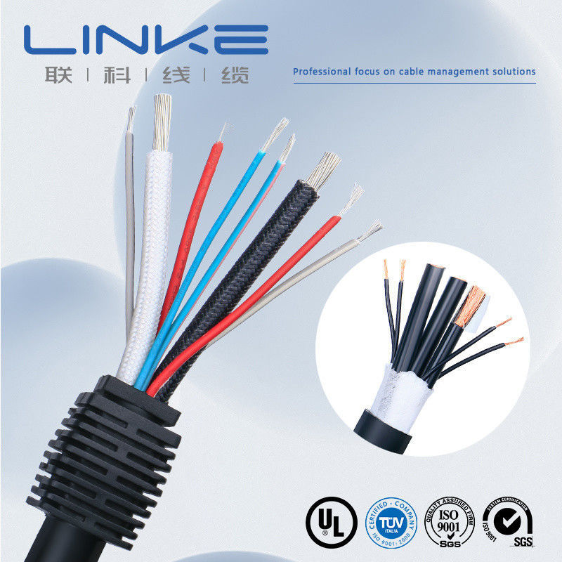 Cable coaxial de chaqueta de fibra de PVC de múltiples modos con conductor de tubo de cobre liso y cable de acero galvanizado para Internet y redes estables