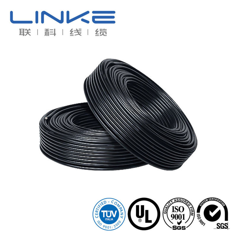 Cables de cobre aislados de PVC de núcleo simple y doble 1.5/2.5/4/6mm2 para cableado de casas de CA y sistemas de energía solar de CC