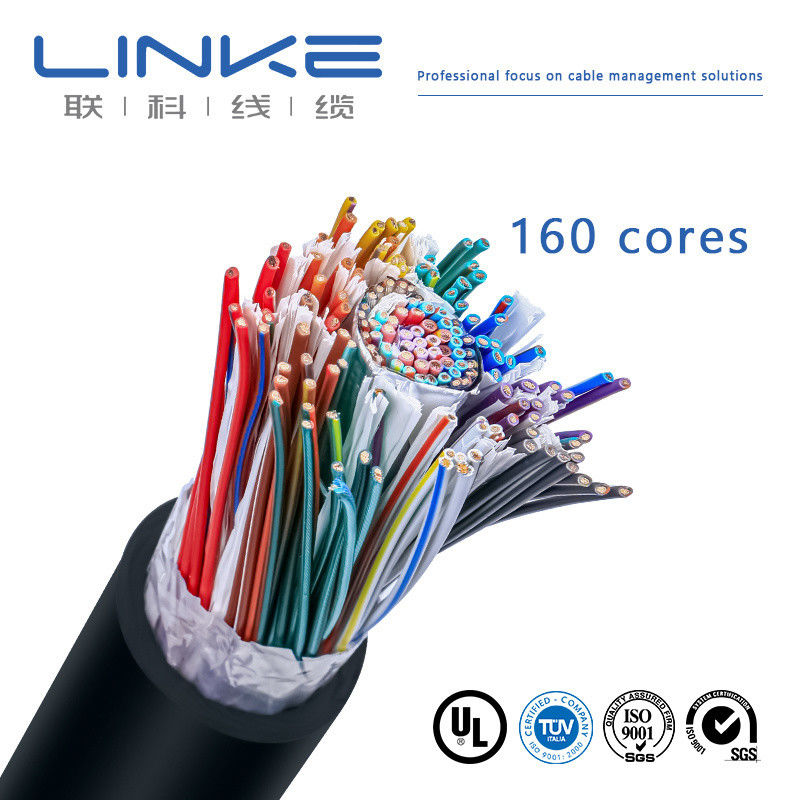 UL2464 110 Cable eléctrico de núcleo con conductor de cobre enlatado y termoplástico libre de halógenos para equipos electrónicos