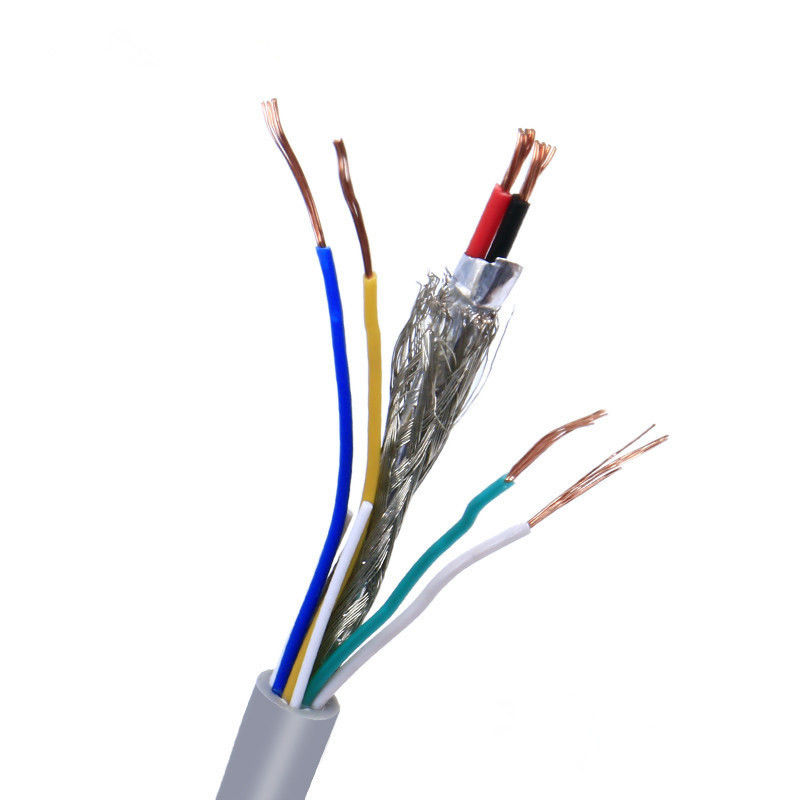 Cable de control de par trenzado blindado UL2464 de múltiples núcleos para aplicaciones con clasificación de 300 V