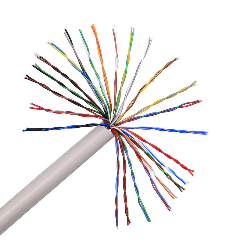 Cable de control de par trenzado blindado UL2464 de múltiples núcleos para aplicaciones con clasificación de 300 V