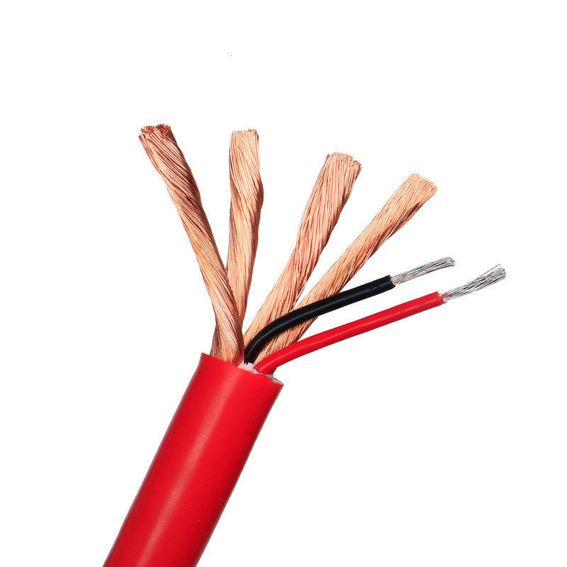 Personalización 4 núcleo resistente al fuego XLPE aislamiento retardante de llama de la cubierta de cable de alimentación