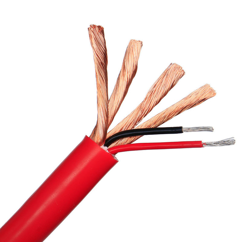 Personalización 4 núcleo resistente al fuego XLPE aislamiento retardante de llama de la cubierta de cable de alimentación