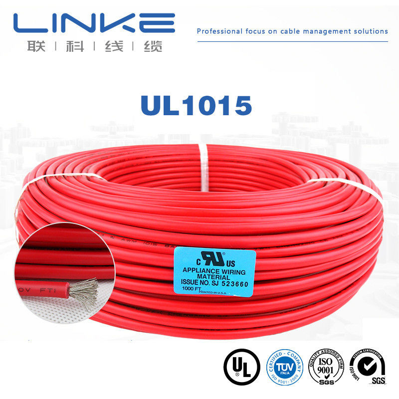 1-30AWG Cable de control UL1015 XLPE de chaqueta de PVC de cobre enlatado para control de larga duración