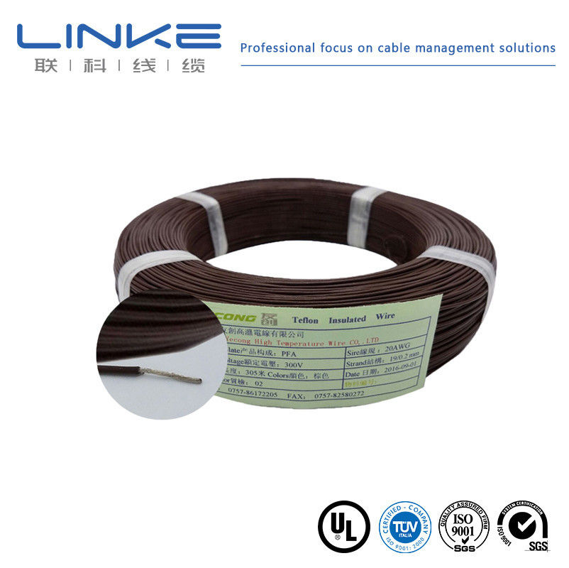 10-30AWG Cables eléctricos de alta temperatura con cable de cobre enlatado