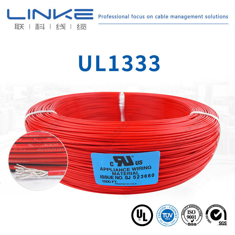 Cables aislados UL1333 con resistencia al aceite y amplio rango de temperatura para sensores de temperatura