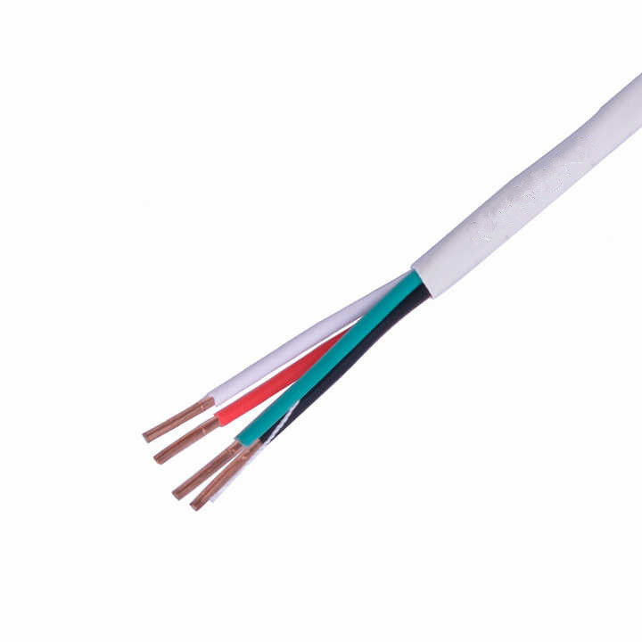 Cable de control eléctrico de instalación flexible y resistente al fuego de 300 V