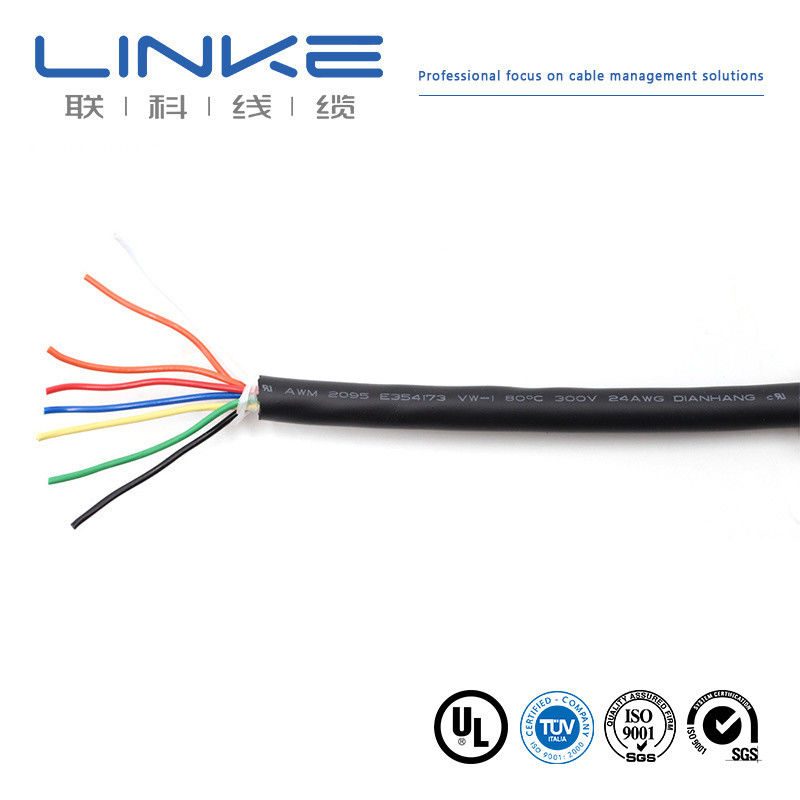 Insulation Material PVC 99.9% Pure Copper Eco-Friendly UL2095 Cable for Air Conditioner