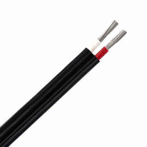 Cable fotovoltaico de 2.5 mm Panel solar de corriente continua Cable de alimentación con conductor de cobre enlatado