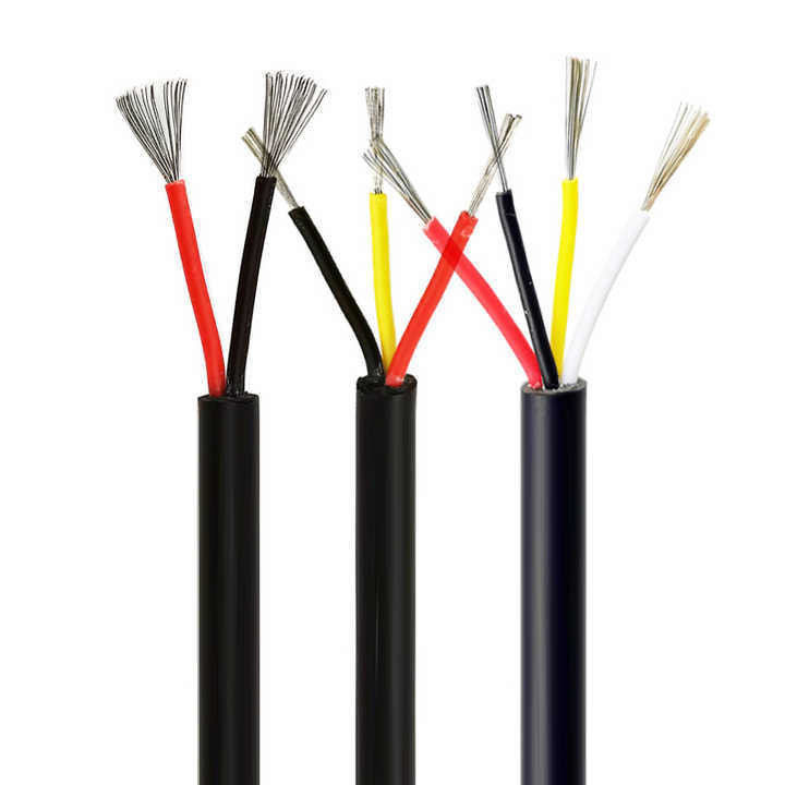 20AWG UL2464 Cable eléctrico de núcleo múltiple de 2 núcleos de PVC Cables de datos USB flexibles Rollo de cable USB Pago inicial Temperatura nominal -60 ± 200C