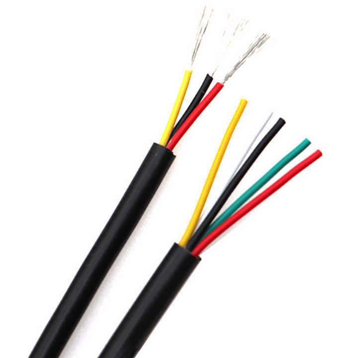 20AWG UL2464 Cable eléctrico de núcleo múltiple de 2 núcleos de PVC Cables de datos USB flexibles Rollo de cable USB Pago inicial Temperatura nominal -60 ± 200C
